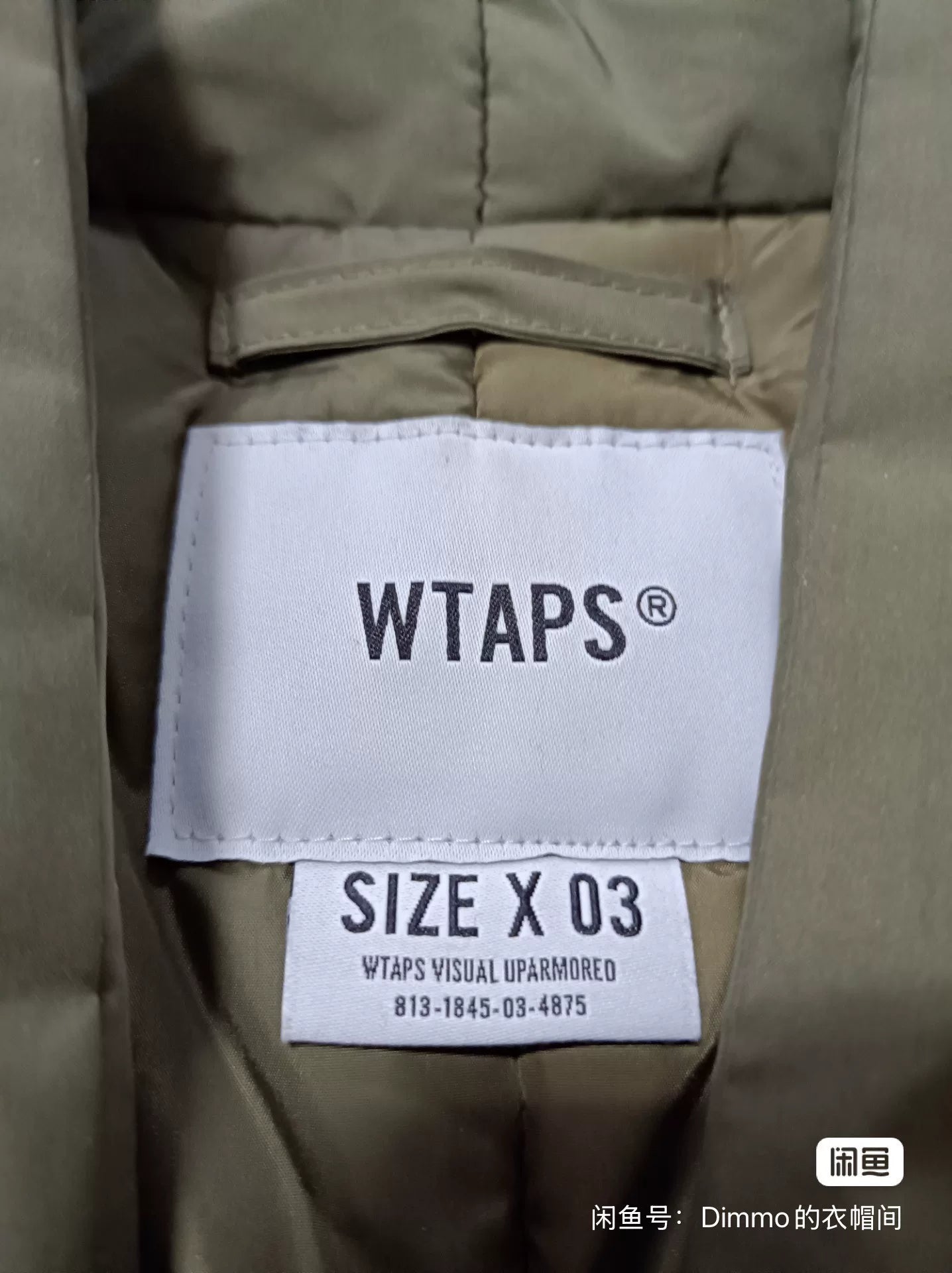 WTAPS 18AW Hanten Cotton Coat