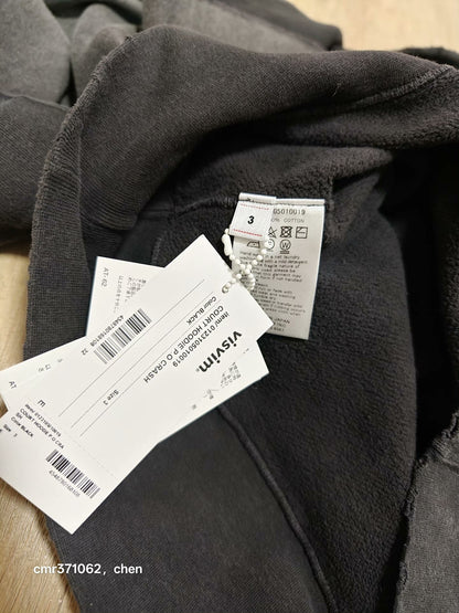 VISVIM 23SS COURT HOODIE P.O. CRASH