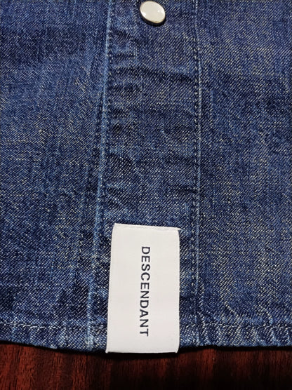 Descendant 18aw Denim Shirt