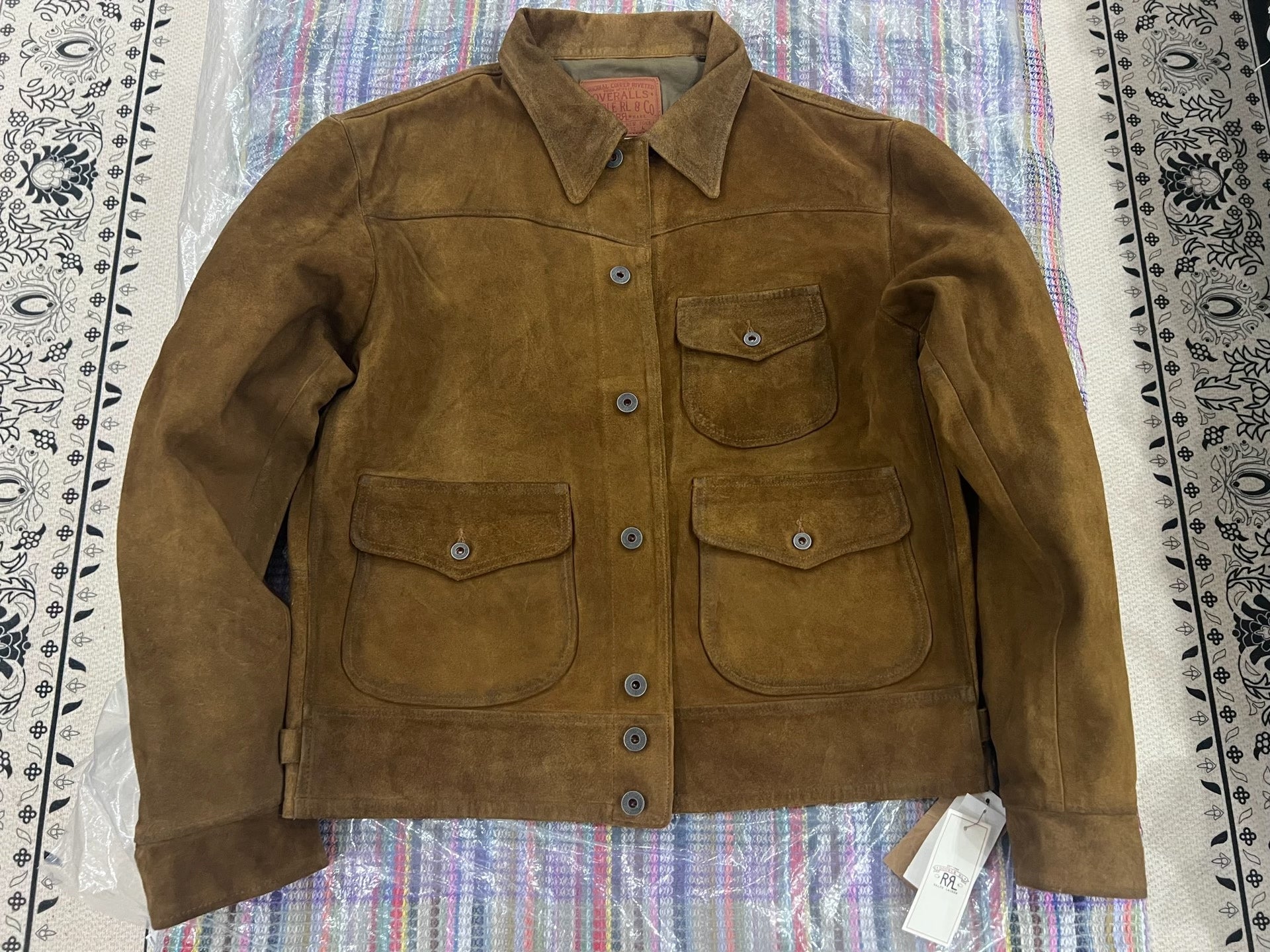 RRL 2025 Suede Three-Pocket Jacket