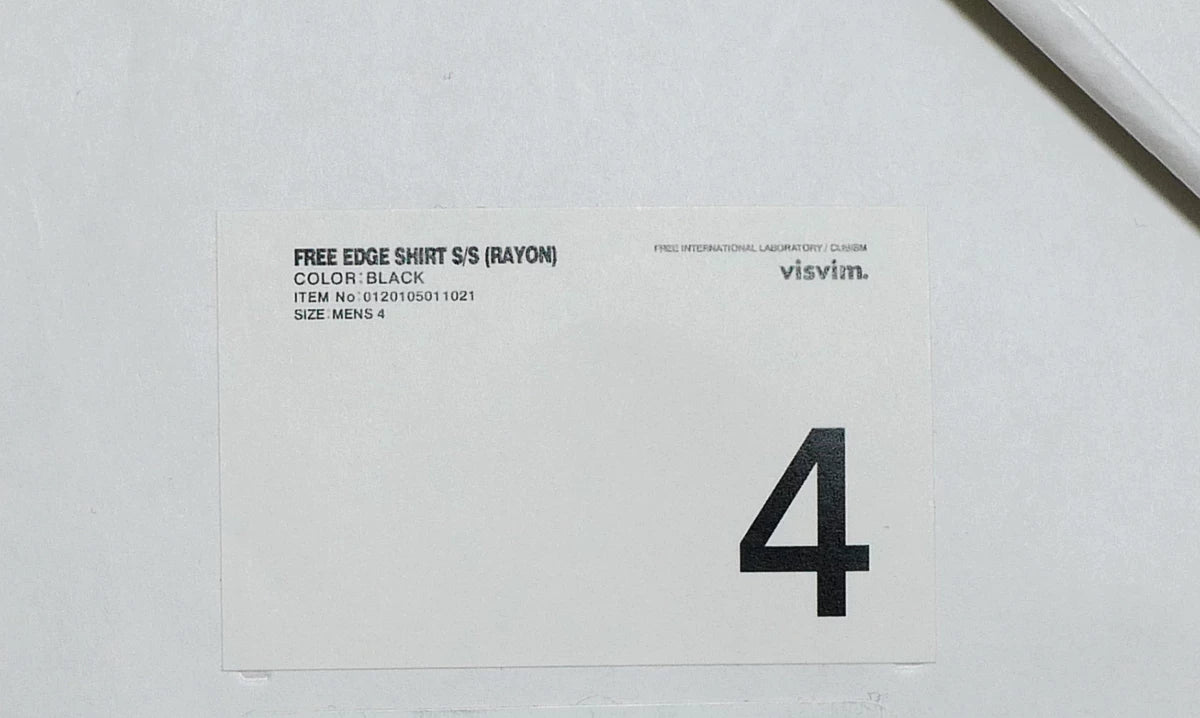 visvim free edge dragon short sleeve shirt