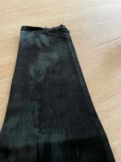 Saint Laurent Distressed Denim Jeans