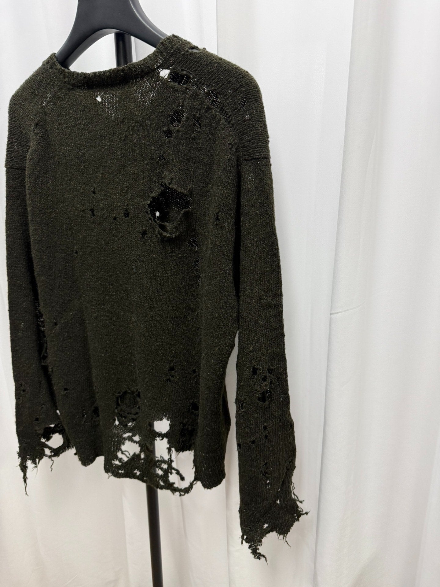 Comme des Garcons Homme 90s Distressed Sweater