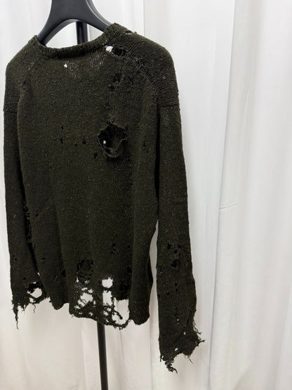 Comme des Garcons Homme 90s Distressed Sweater
