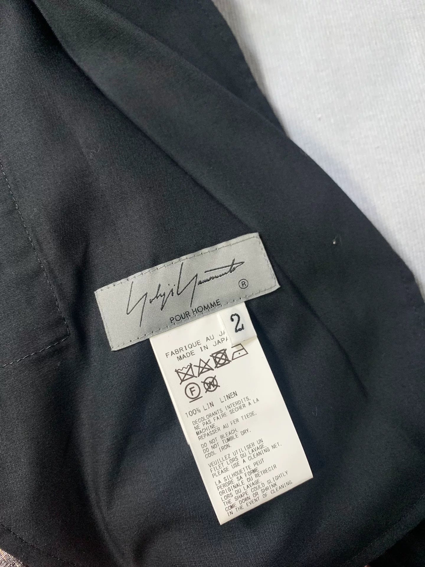 Yohji Yamamoto 22SS Floral Cropped Pants