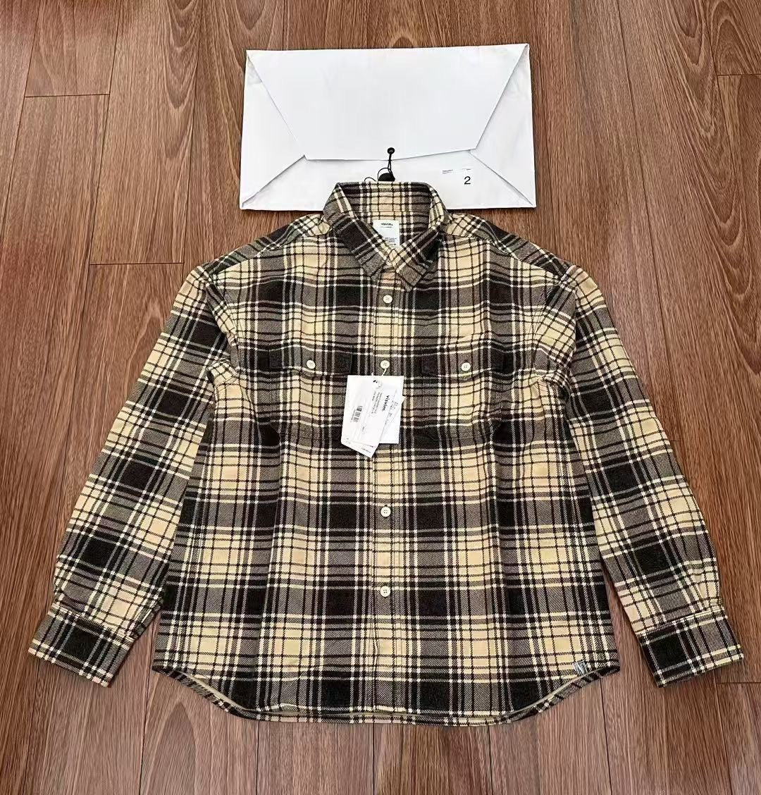 VISVIM PIONEER CHECK L/S 24AW