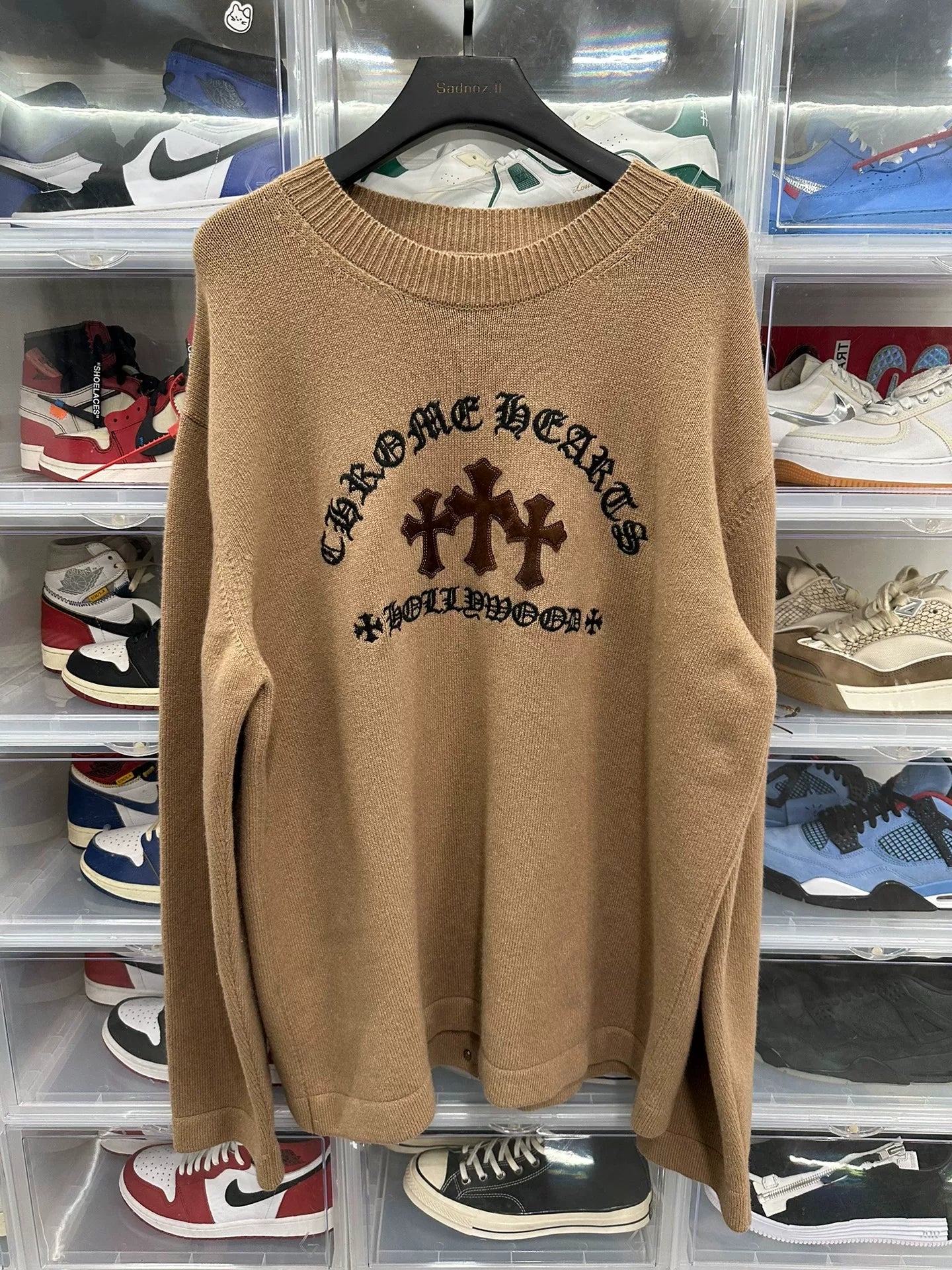 Chrome Hearts Cross Cashmere Sweater