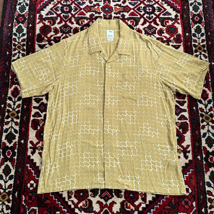 Visvim Free Edge Snake Print Short Sleeve Shirt