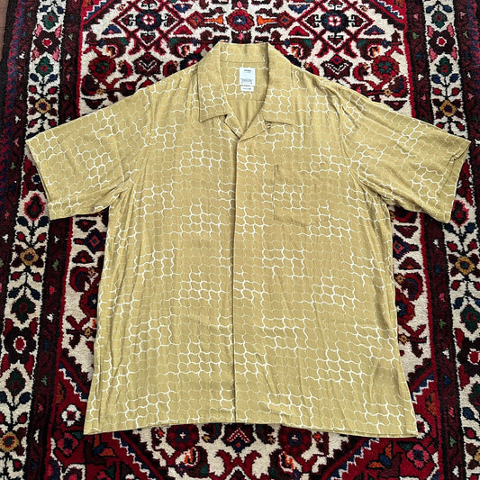 Visvim Free Edge Snake Print Short Sleeve Shirt