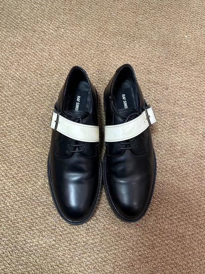 Raf Simons Buckle Derby Monk Shoes