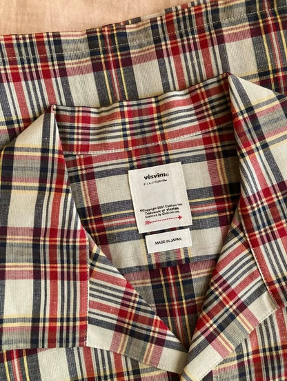 visvim Short-Sleeve Plaid Shirt