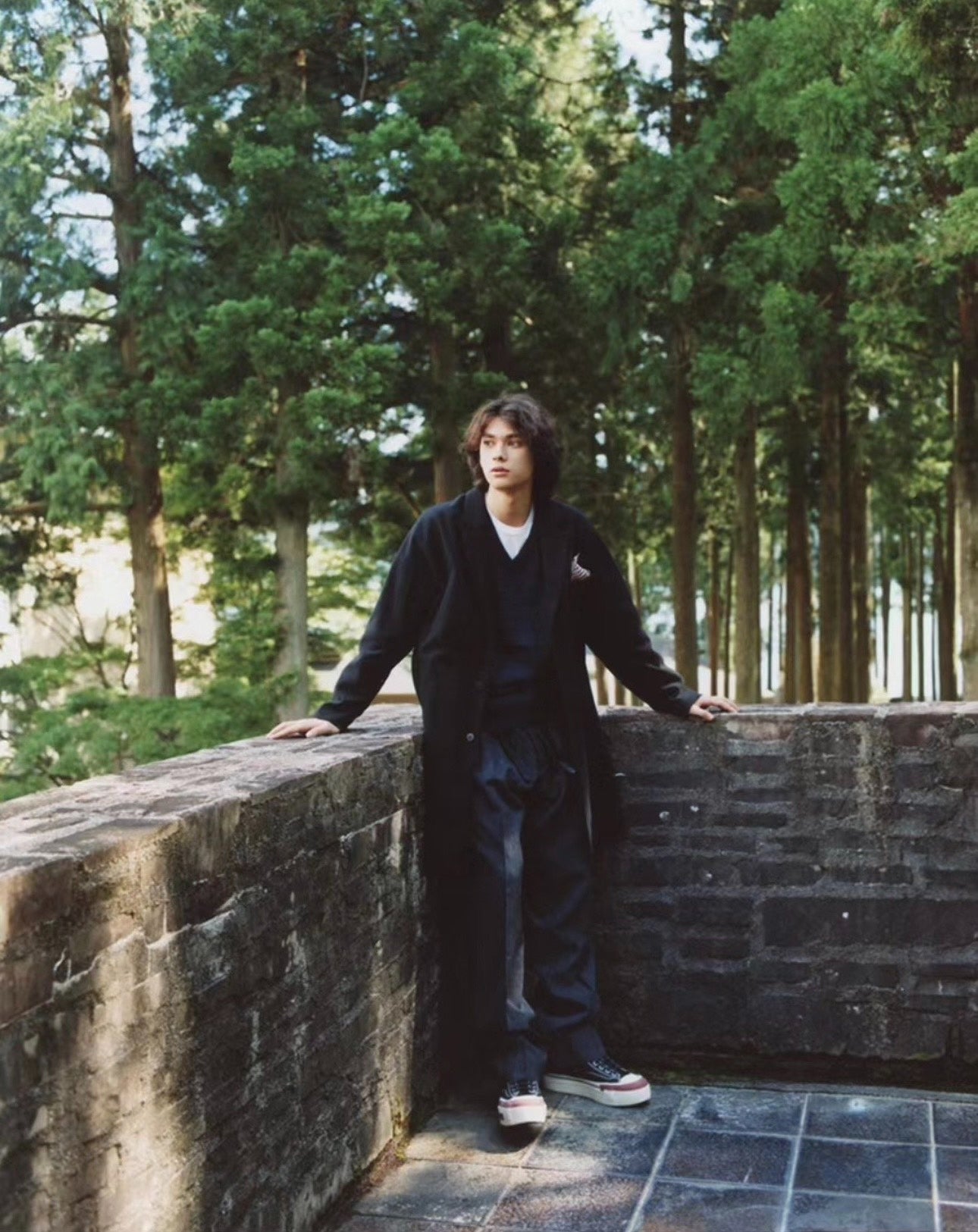 visvim wool blend hammon coat