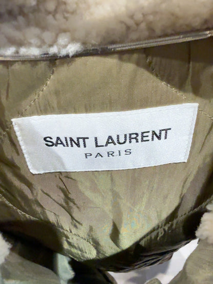 Saint Laurent Camouflage Hooded Jacket