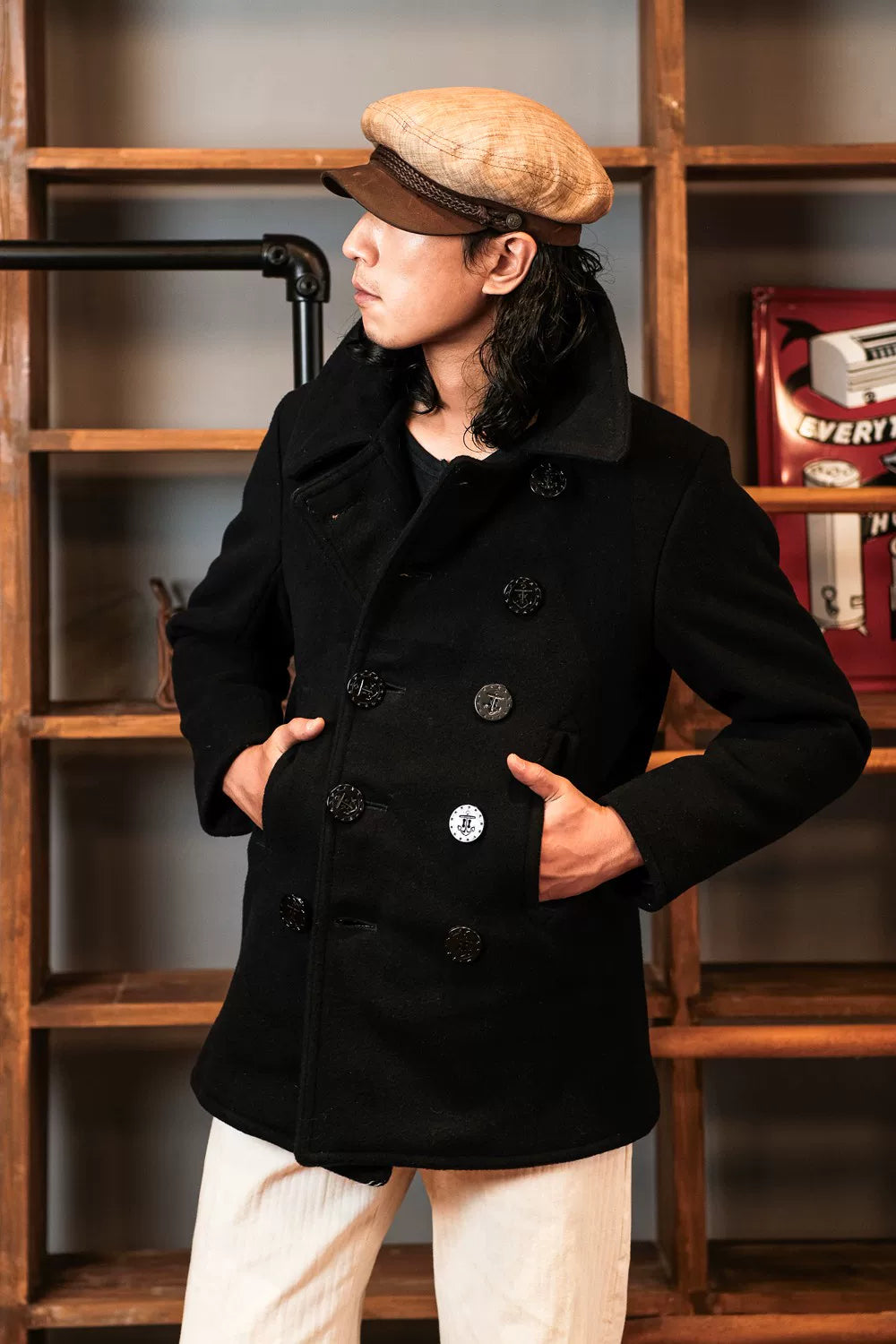 Real McCoy's 1940s USN Peacoat