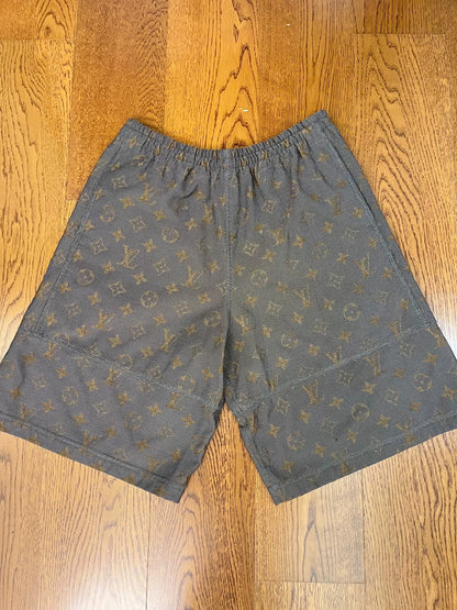 lv monogram printed shorts SS23 collection