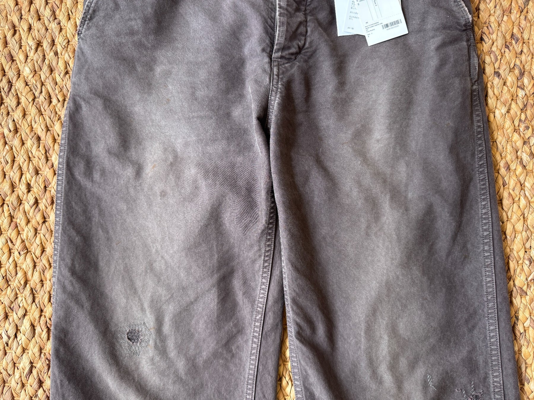 VISVIM 24AW Wide Chino Pants Crash