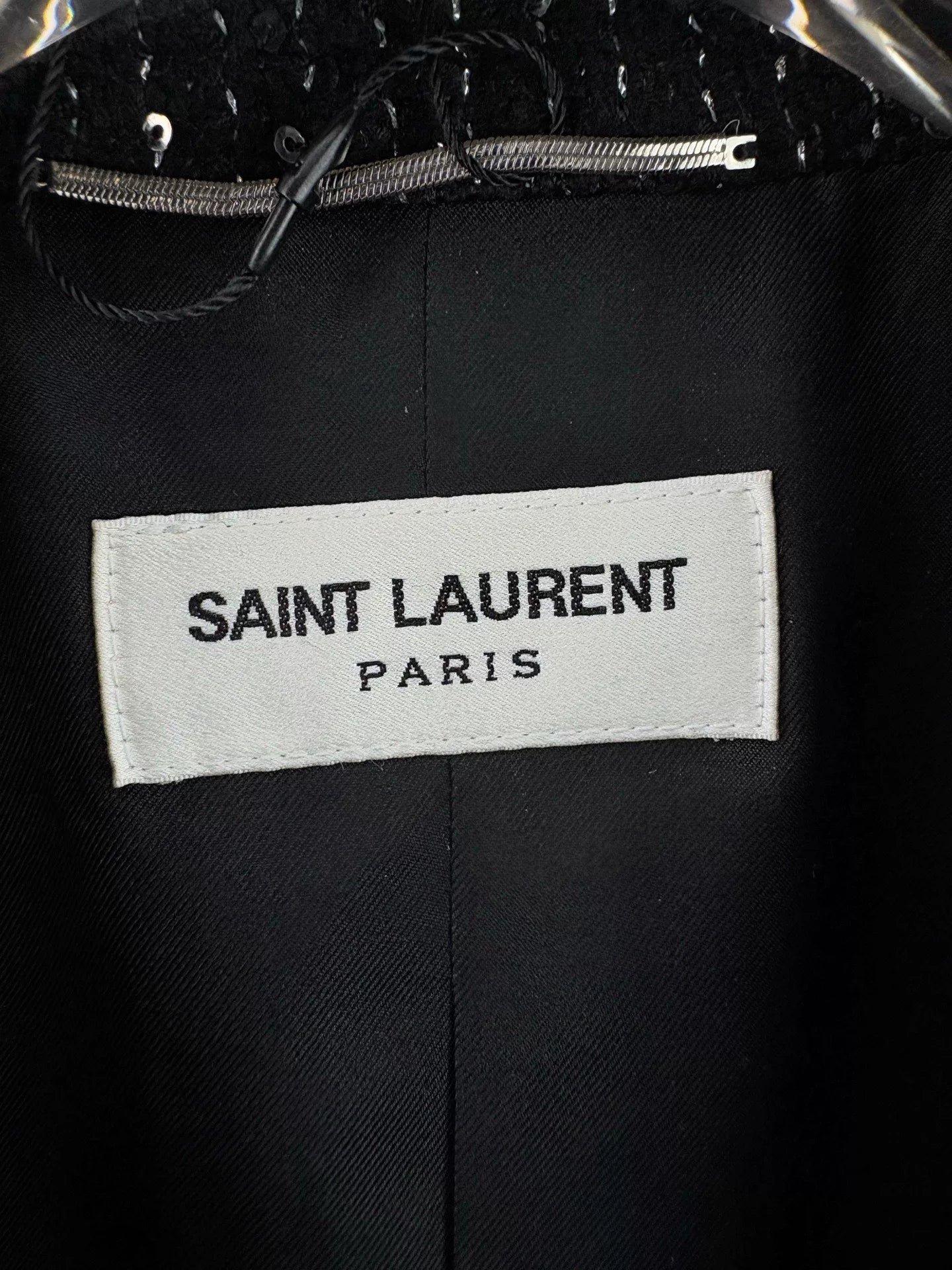 Saint Laurent SLP Sequin Blazer
