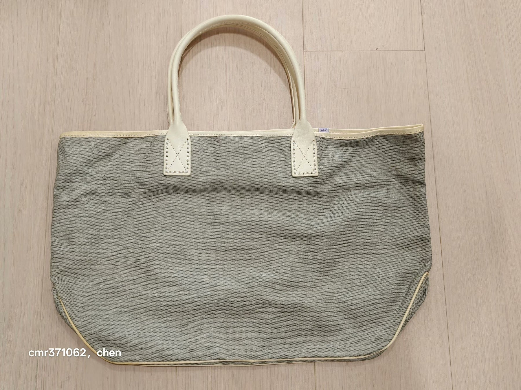 visvim coated canvas tote bag