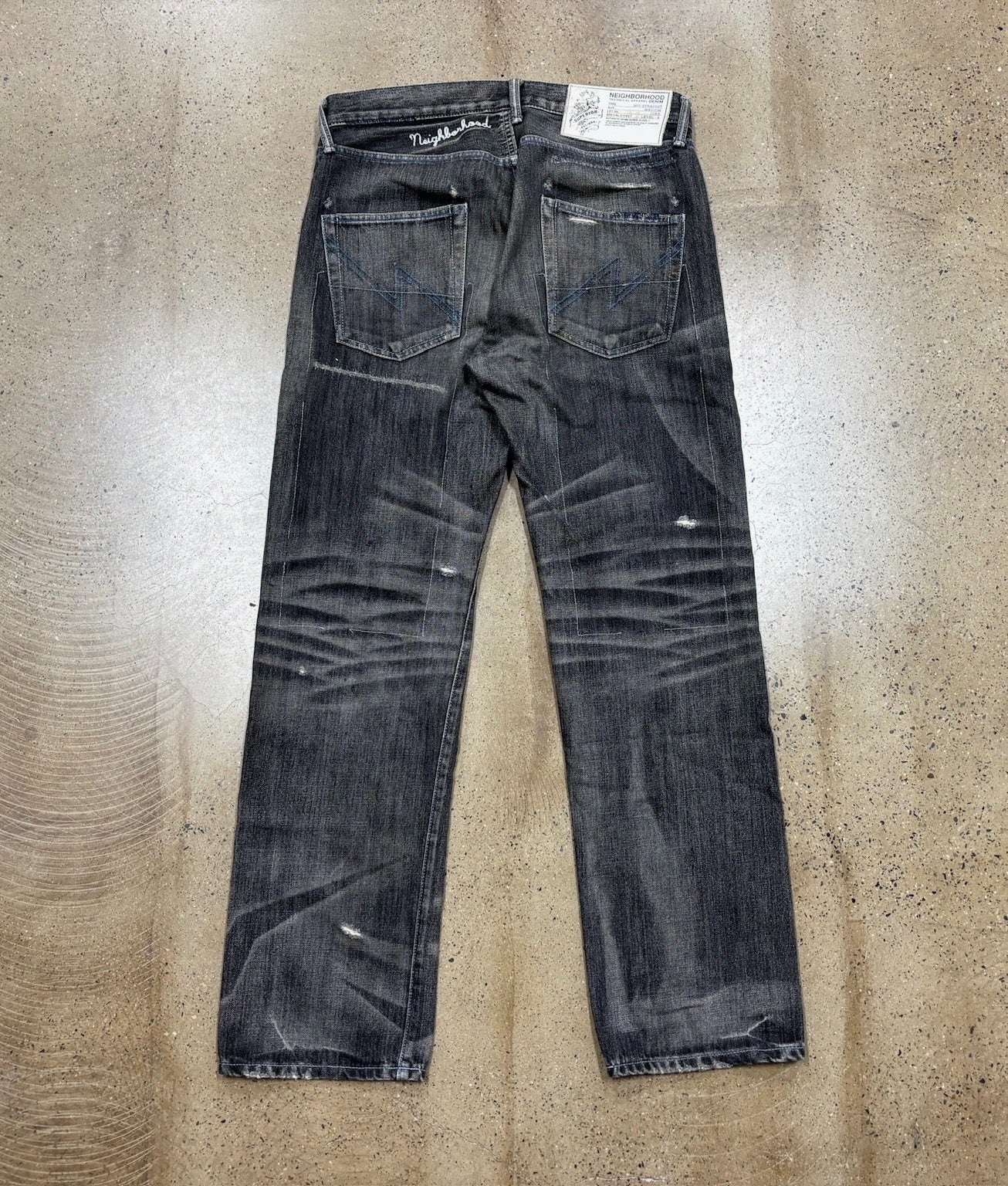 NBHD 10ex Distressed Denim Jeans