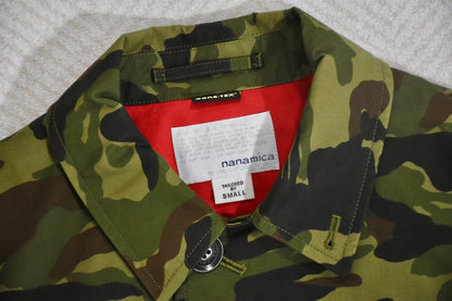 nanamica gore-tex camouflage jacket