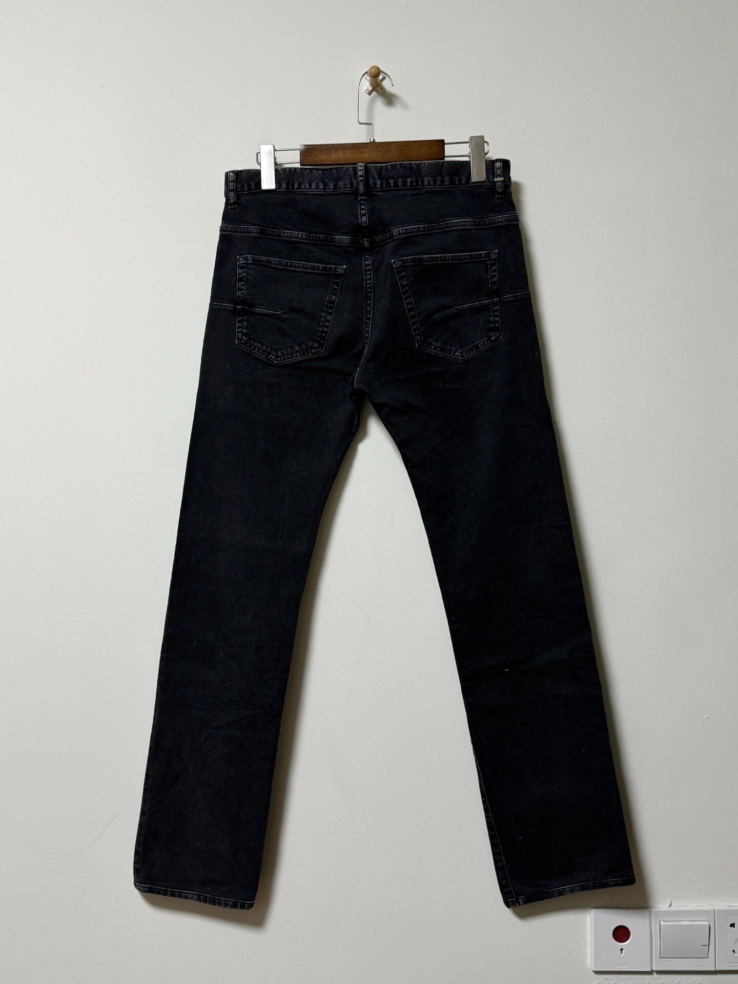 Dior Homme Black Denim Jeans Size 30