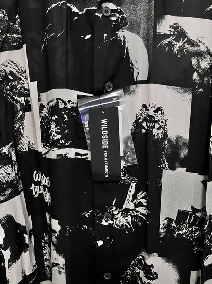 Godzilla Collaboration Silk Shirt