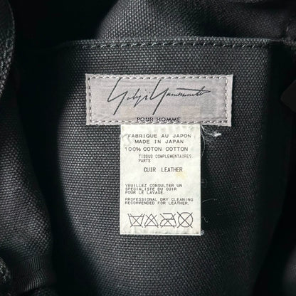 Yohji Yamamoto Leather Tote Bag