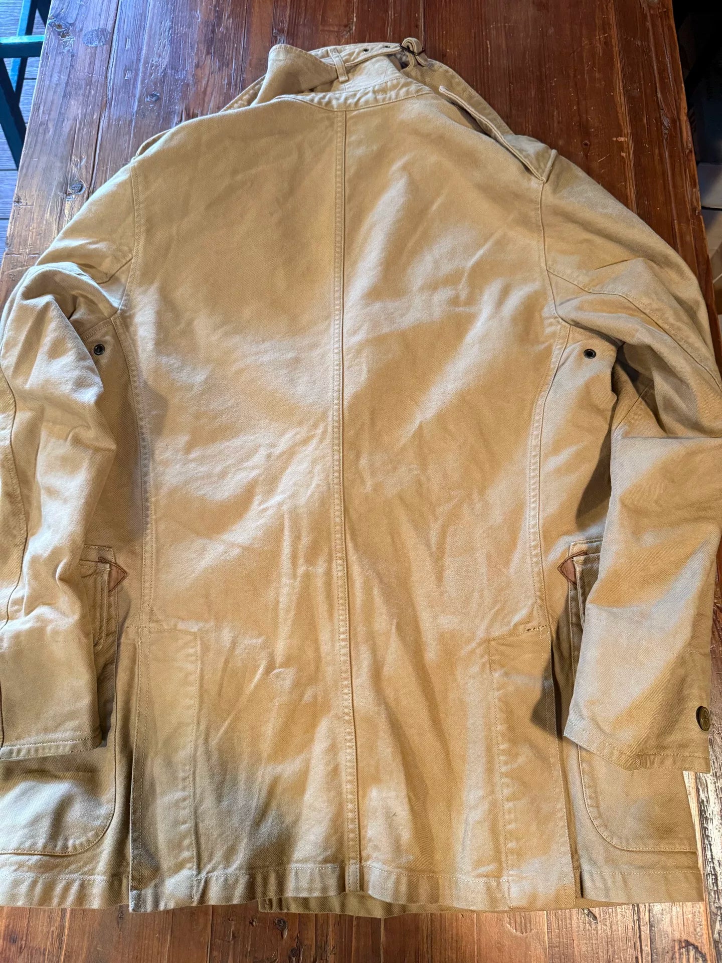 RRL Ralph Lauren Khaki Cotton Jacket