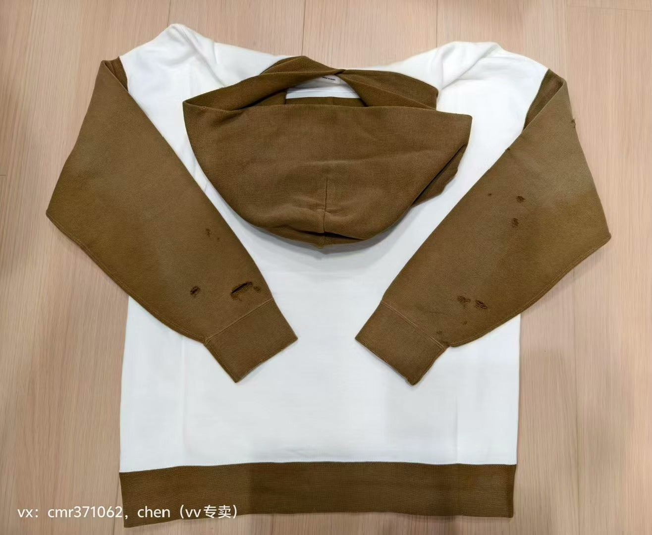 visvim 20SS Jumbo Distressed Hoodie