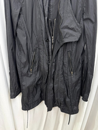 JULIUS 7 MA Sheer Distressed Jacket