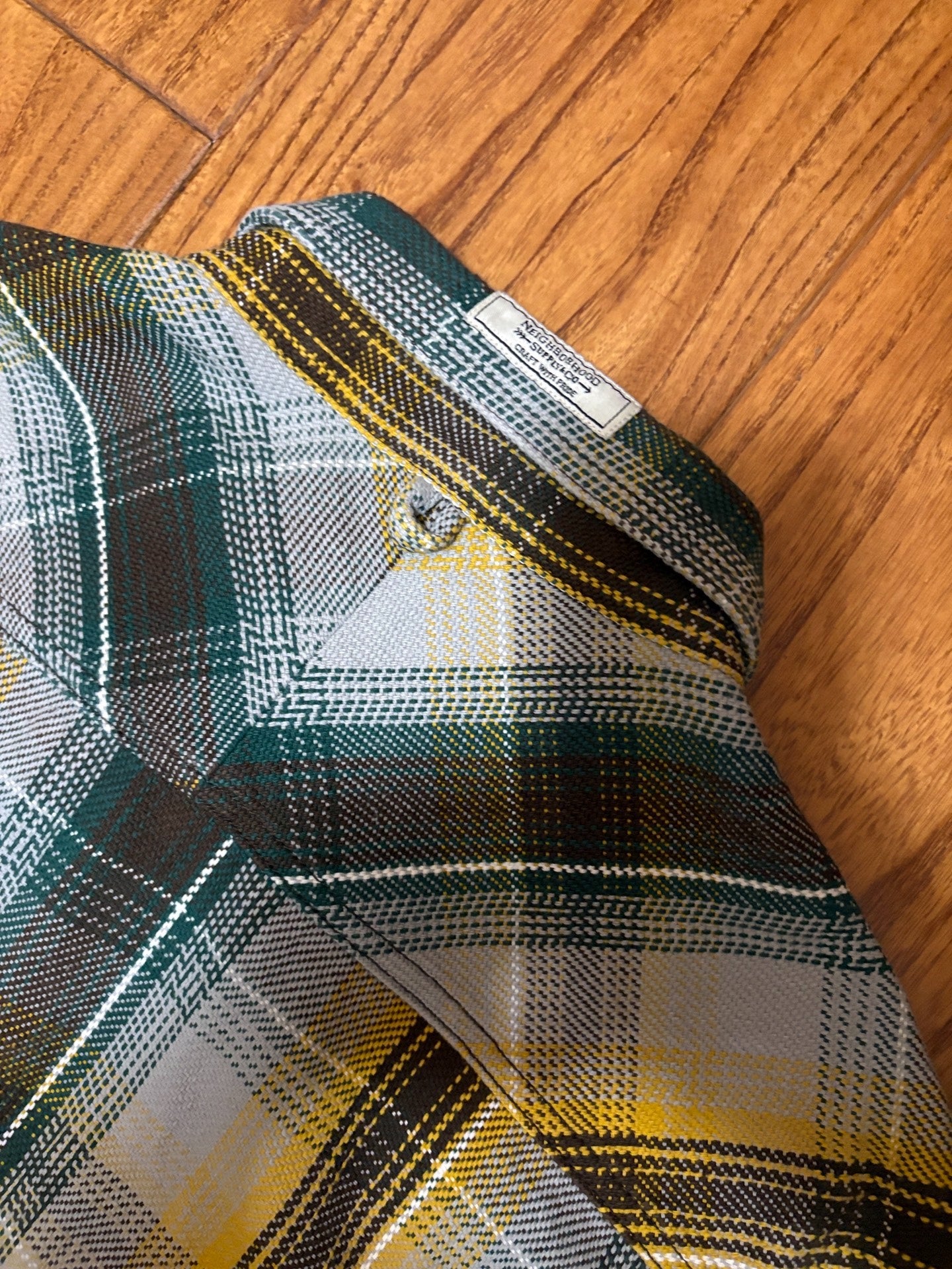 NEIGHBORHOOD CABELLA Checkered LS Shirt