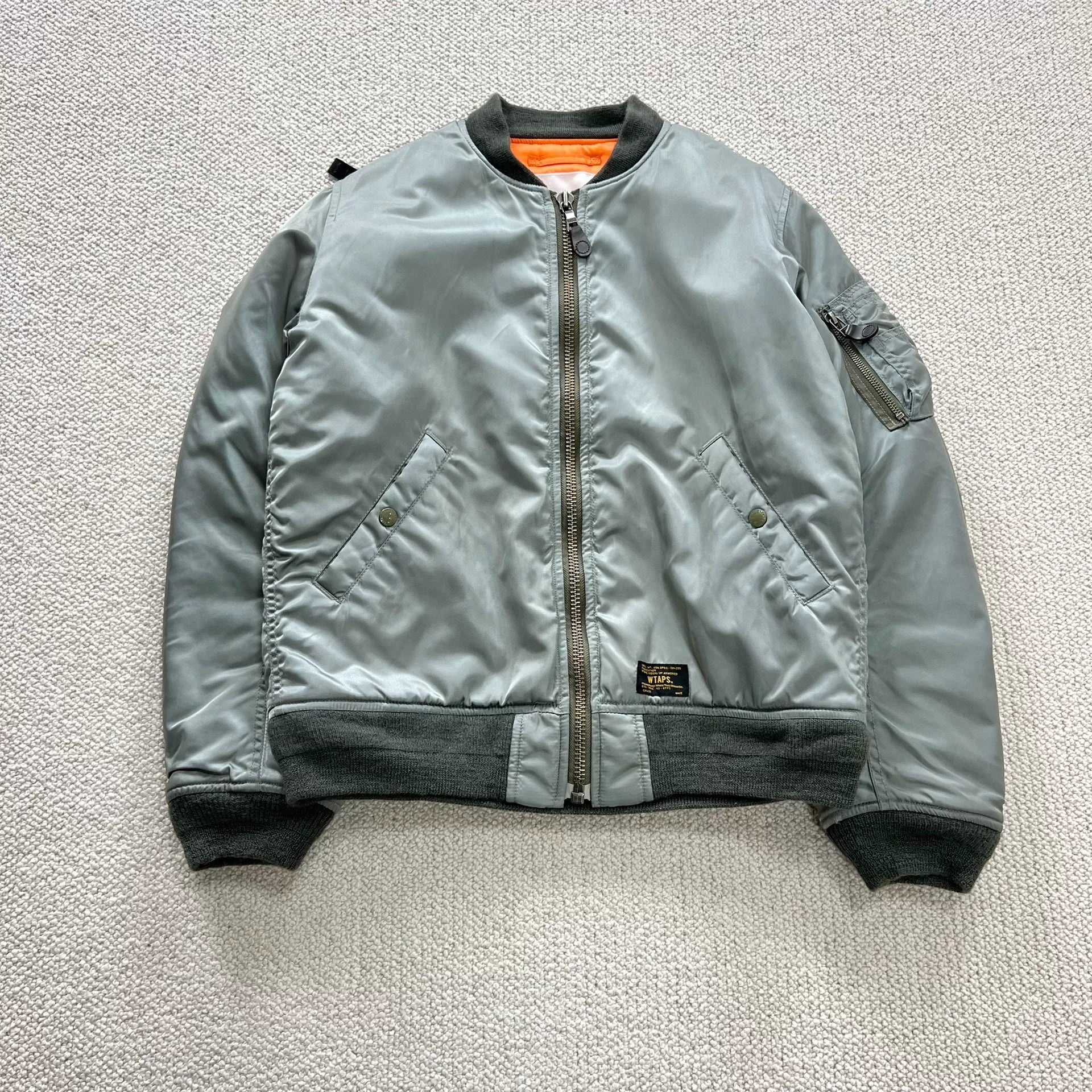 WTAPS MA1 Flight Jacket Vintage Style Outerwear