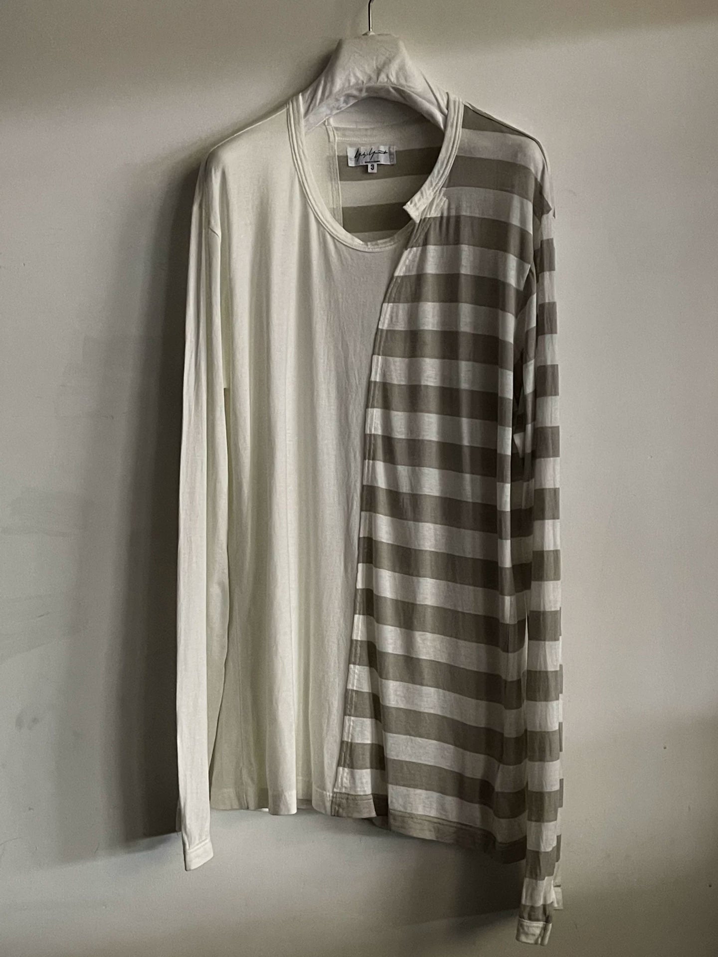striped long sleeve base shirt
