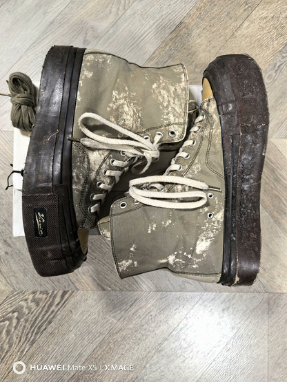 visvim skagway hi g.patten canvas shoes