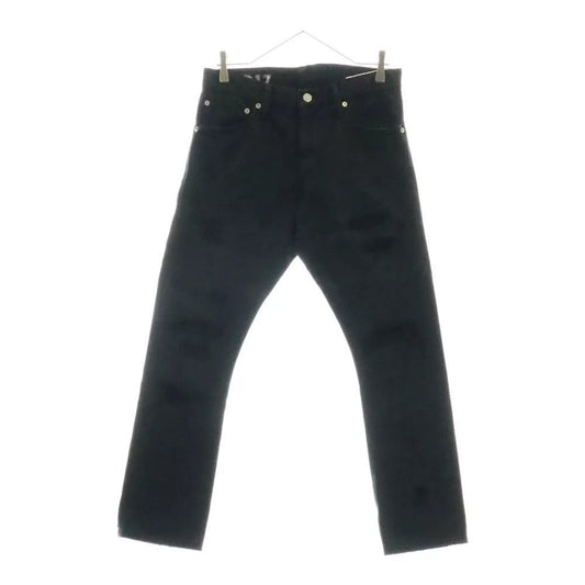 visvim 20ss Distressed Black Jeans