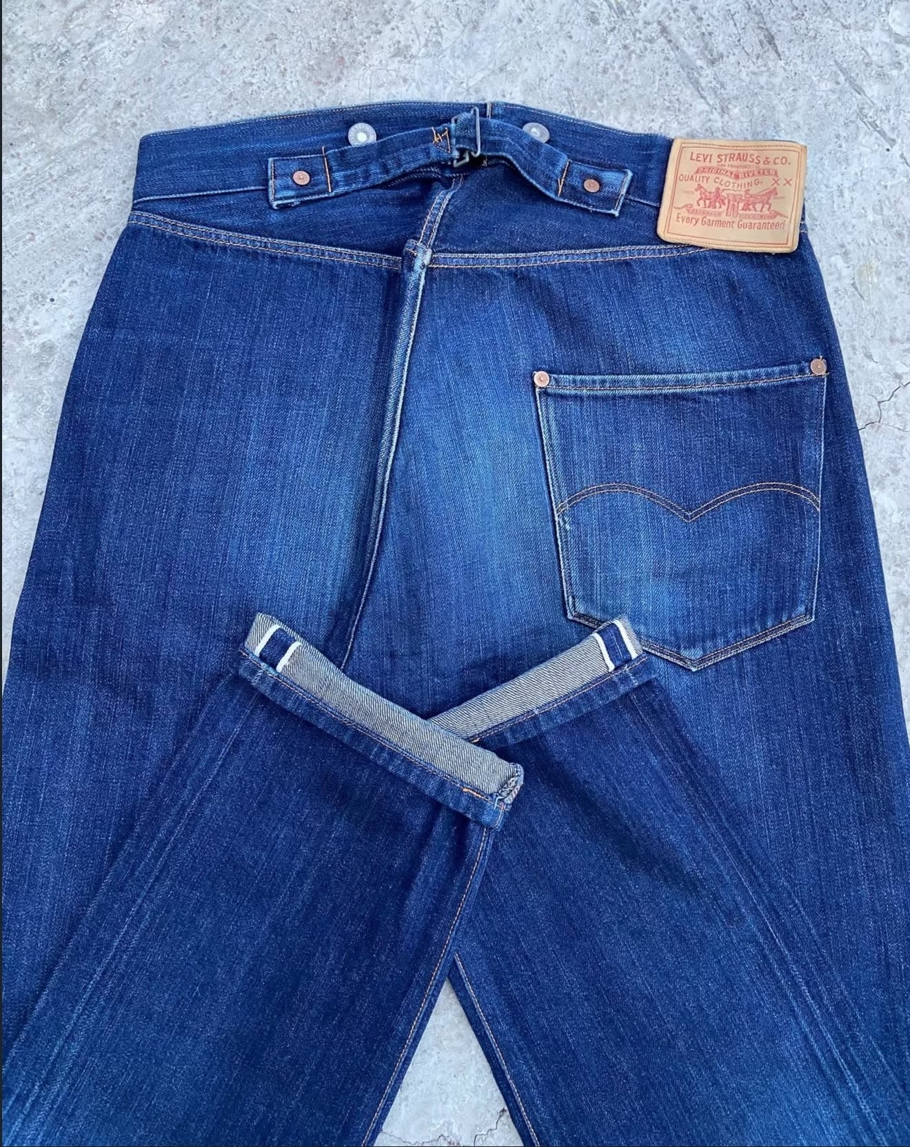 90's Levi's Vintage 1890 Repro Denim Pants