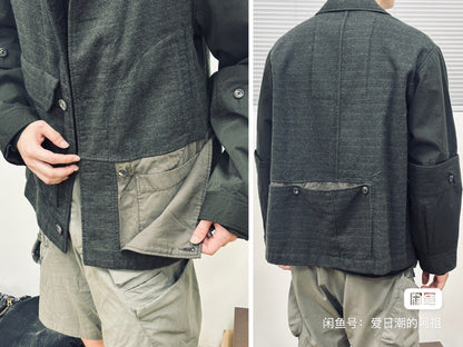 Ziggy Chen AW21 Deconstructed Wool Jacket