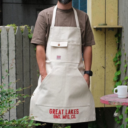 great lakes canvas apron for cooking