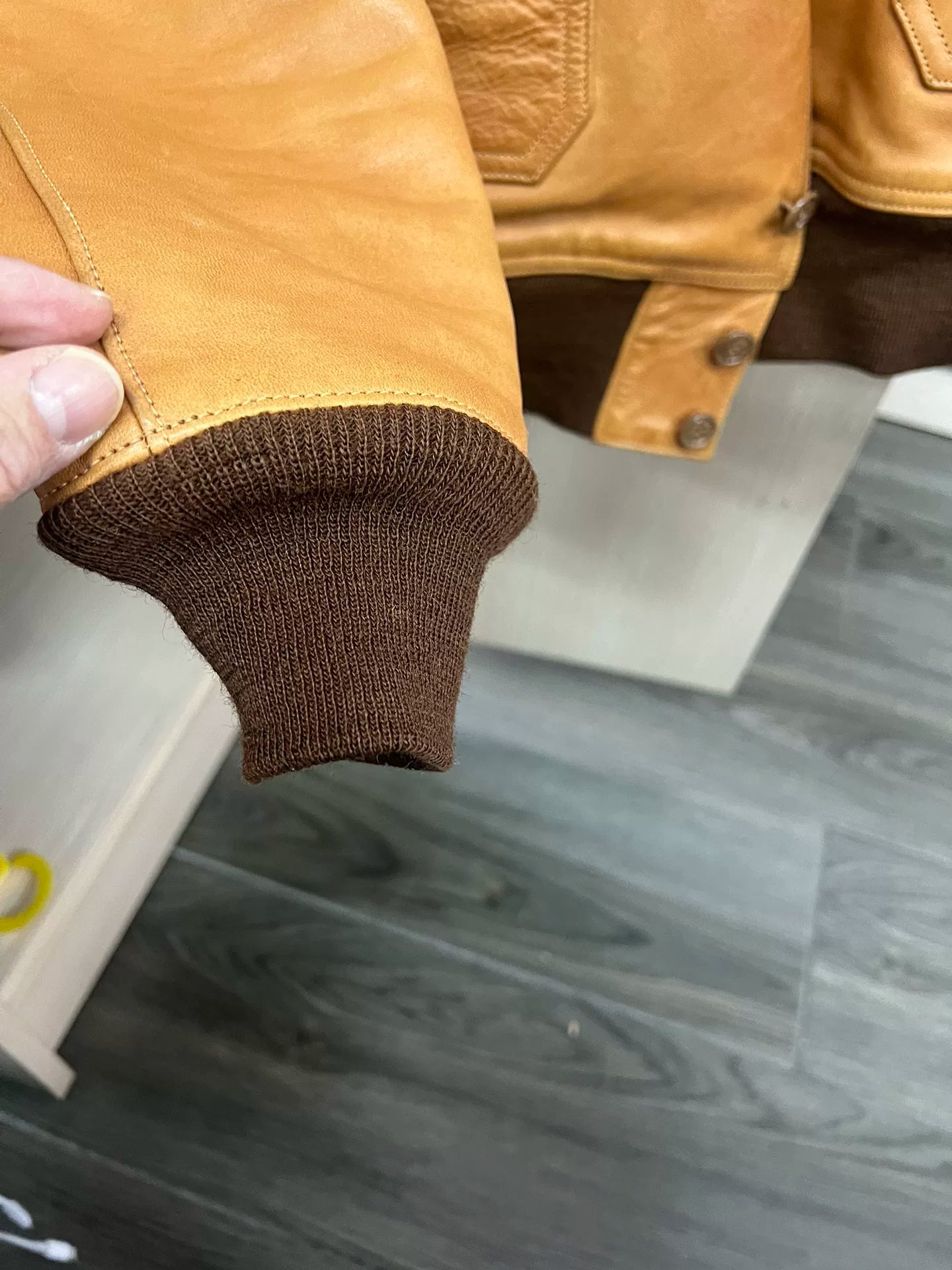 Classic Brown Leather Jacket Freewheelers A1