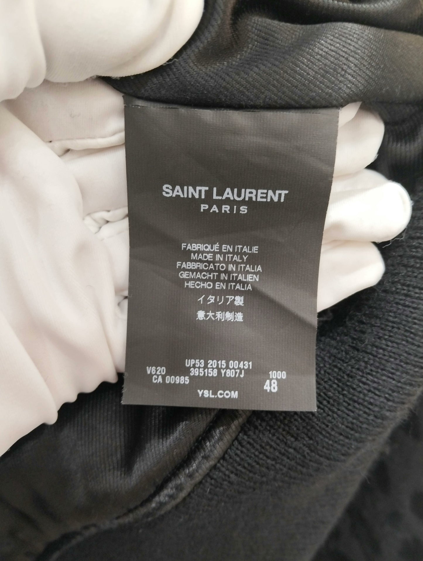 Saint Laurent Leopard Print Bomber Jacket