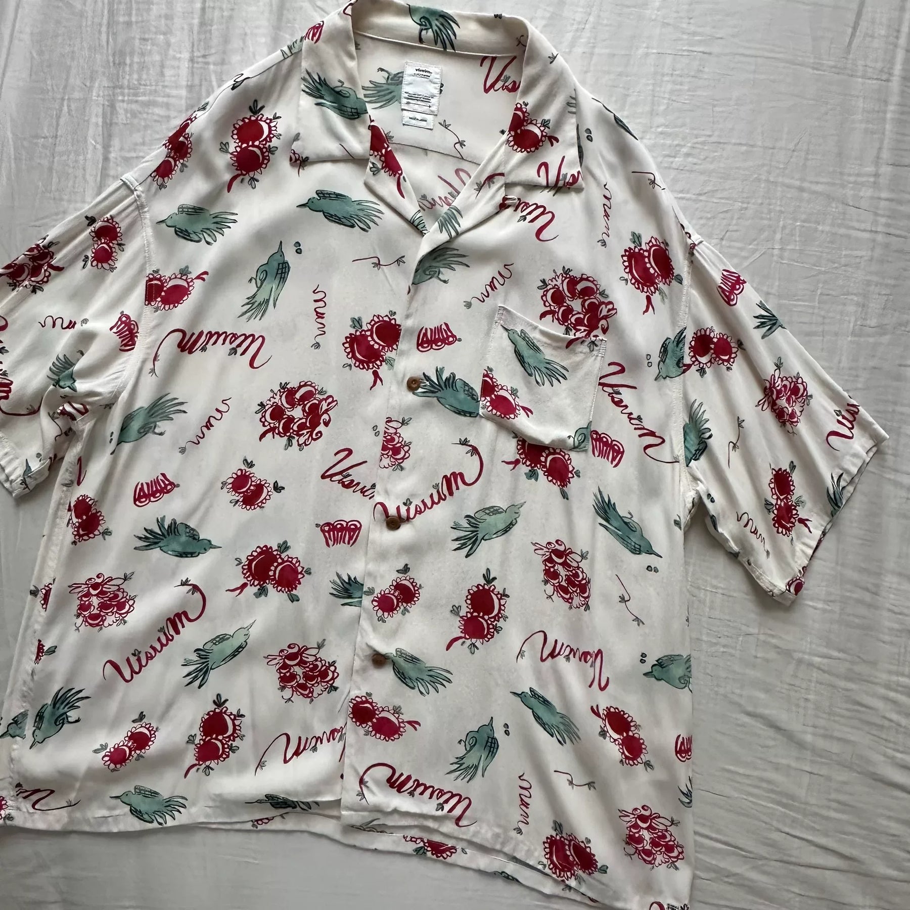 VISVIM WALLIS SHIRT SS SUNNYBIRD