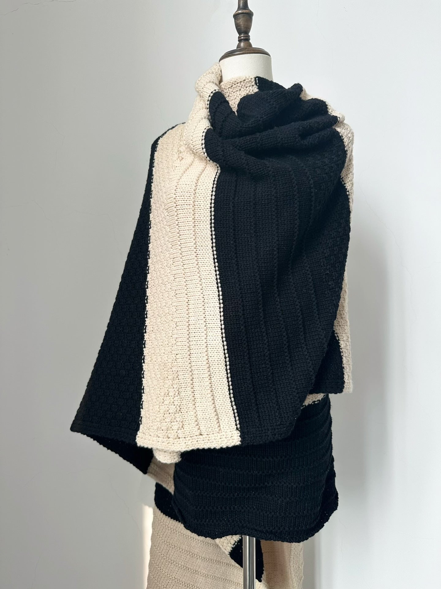 Yohji Yamamoto 2002 Runway Shawl