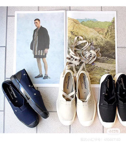 Kaptain Sunshine x Superga Lace-Up Shoes
