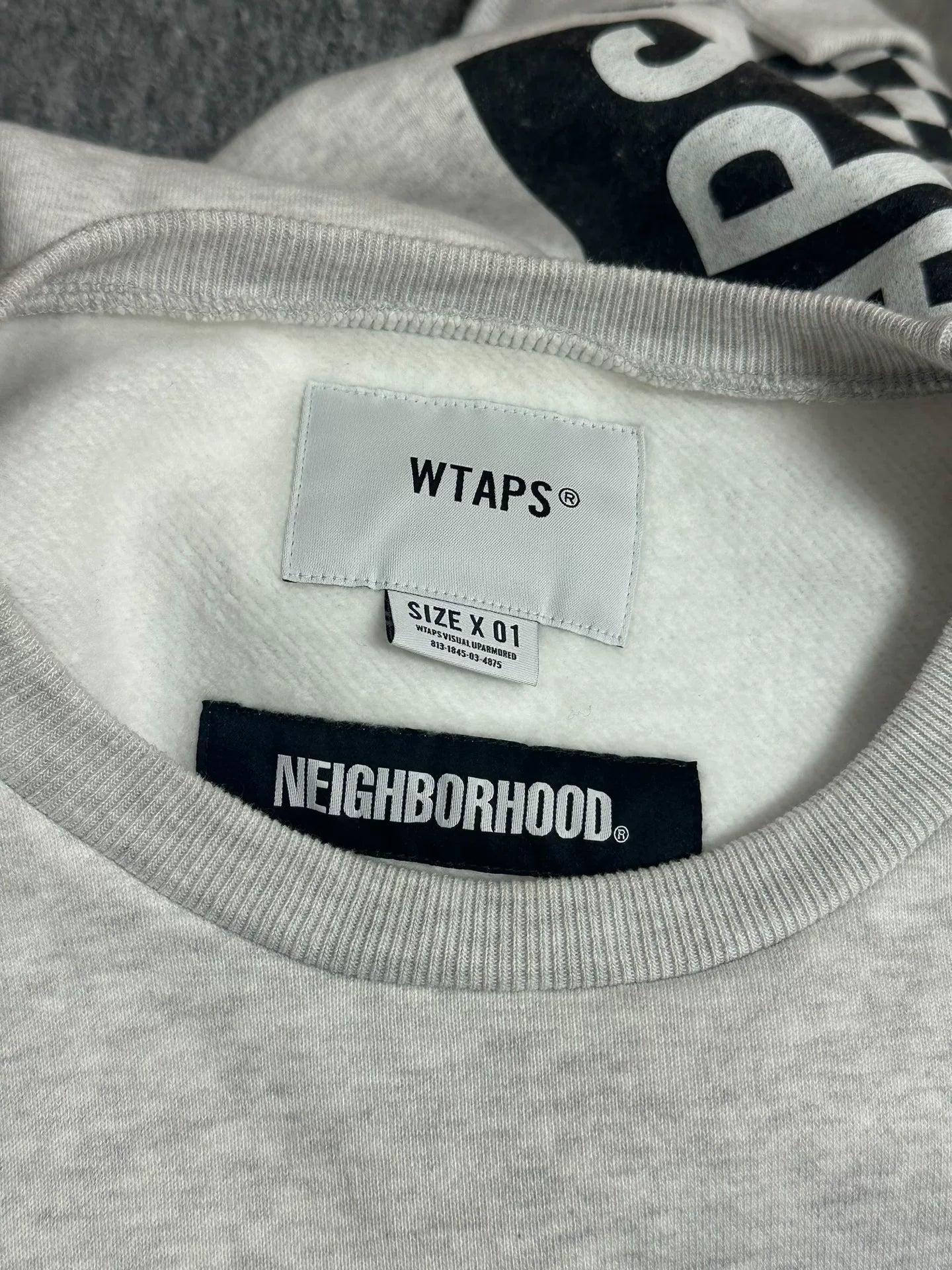WTAPS x NEIGHBORHOOD RIPPER CREW SWEATSHIRT
