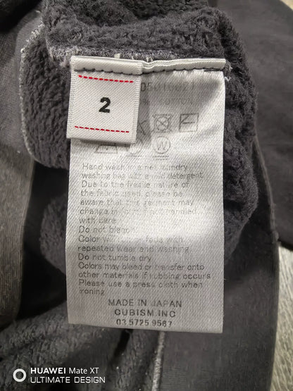 visvim uneven dye amplus hoodie