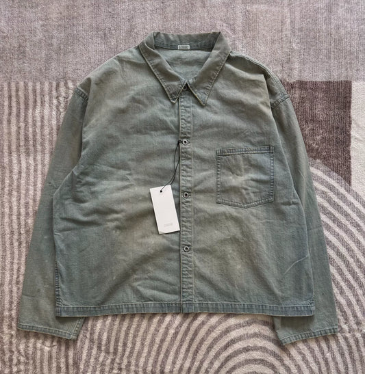 navy denim jacket by A.PRESSE