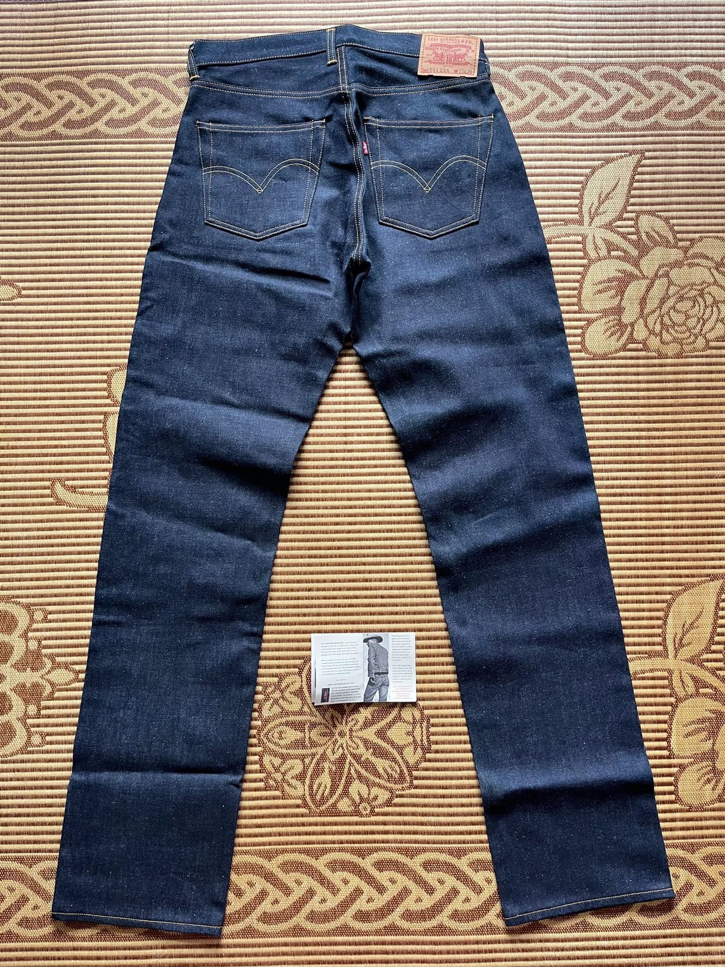Levi's LVC 555 1963 Big E Zipper Jeans