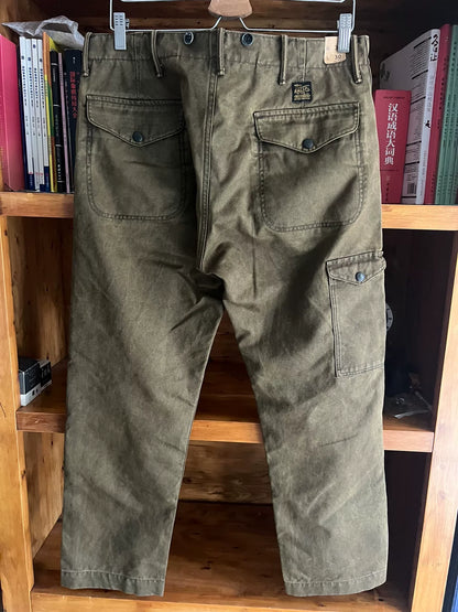 vintage canvas overalls for rugged style