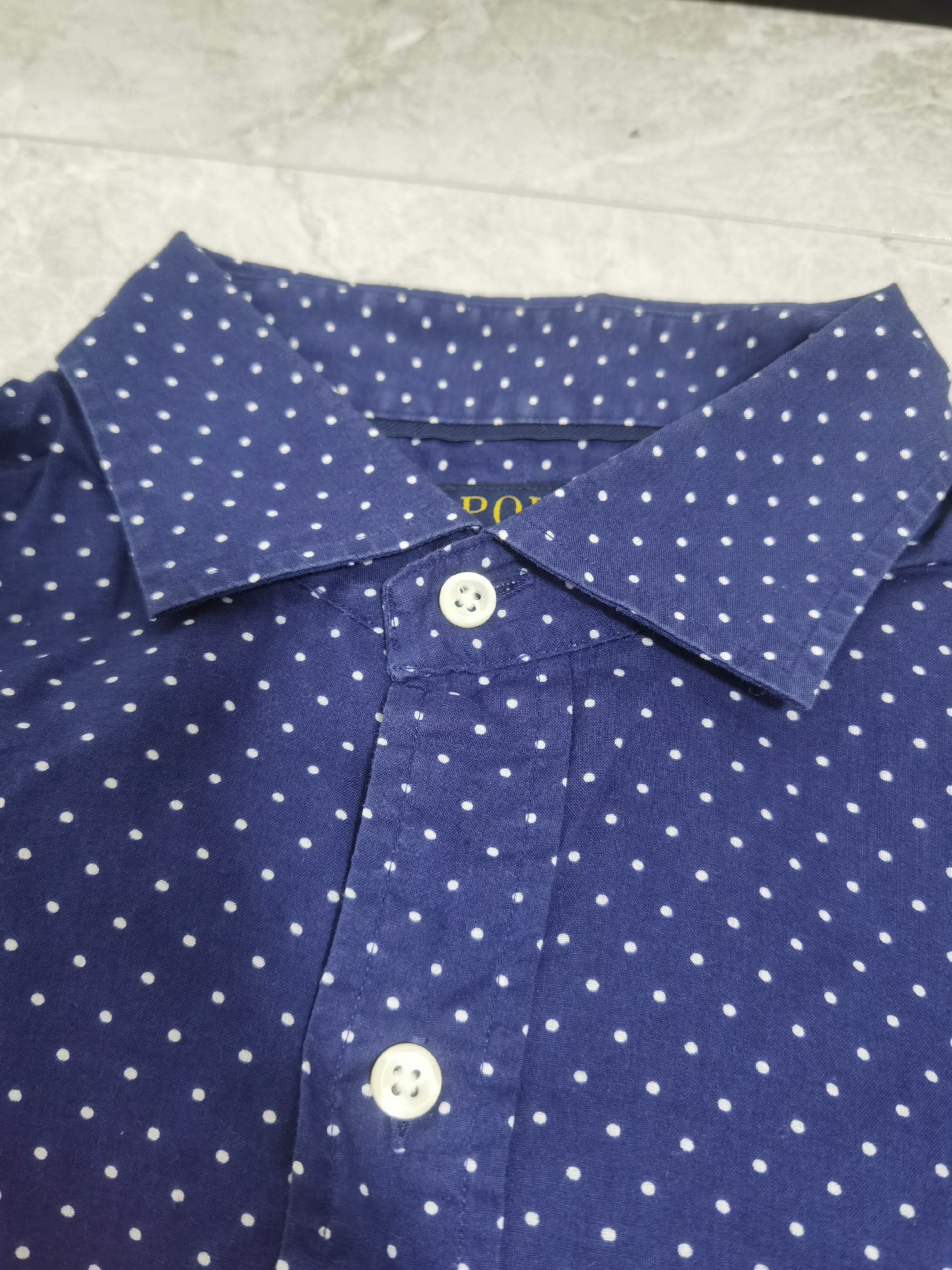 RRL Ralph Lauren Indigo Star Shirt