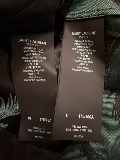 Saint Laurent Palm Leaf Suit Set